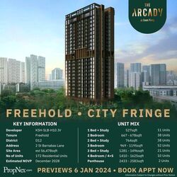THE ARCADY AT BOON KENG (D12), Apartment #559894281